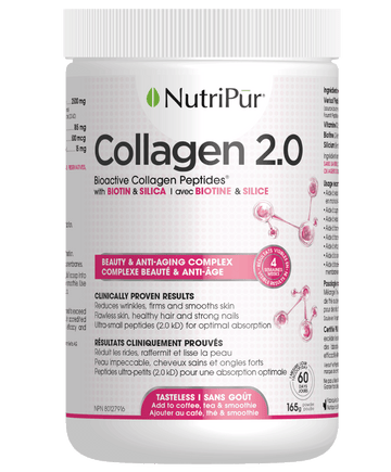 Nutripur's Collagen 2.0 - Bioactive hydrolysed peptides with biotin & silica