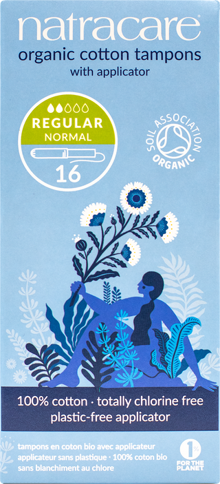 Natracare Tampons organic avec applicateur