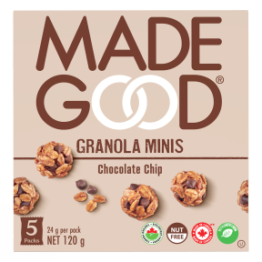 MadeGood - Mini-barres - grains de chocolat