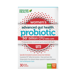 Genuine Health - Santé intestinale évoluée probiotique pour femmes IU