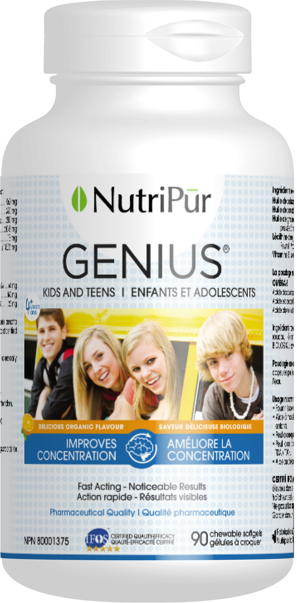 GENIUS Kids & Teens - Chewable & Liquid