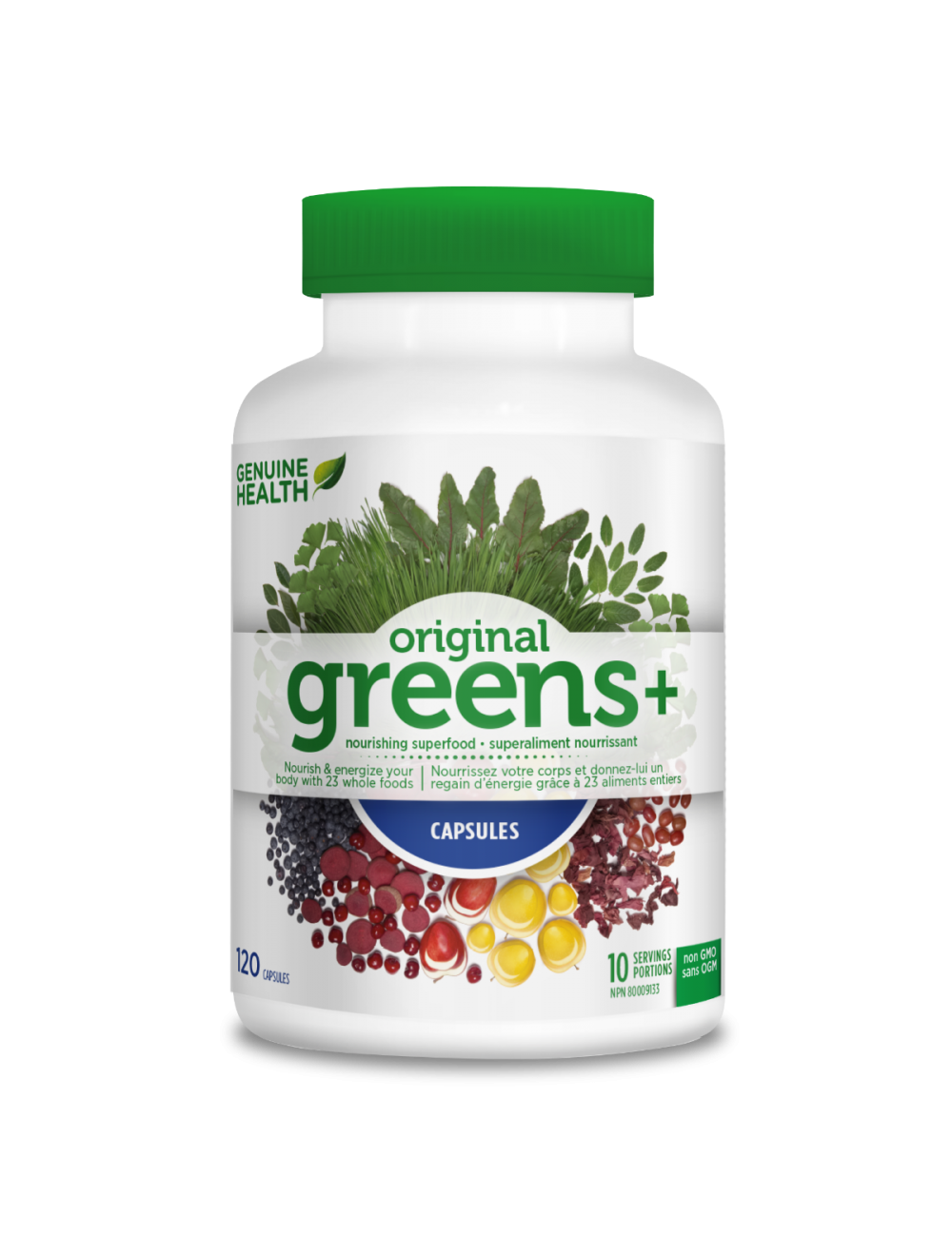 Genuine Health greens+ capsules-1
