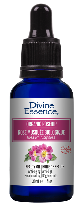 Divine Essence - Organic Rosehip 30mL by Divine Essence - Ebambu.ca natural health product store - free shipping <59$ 