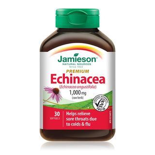 Jamieson - Echinacea - 2 strengths 1000 mg 30 softgels - Ebambu.ca free delivery >59$