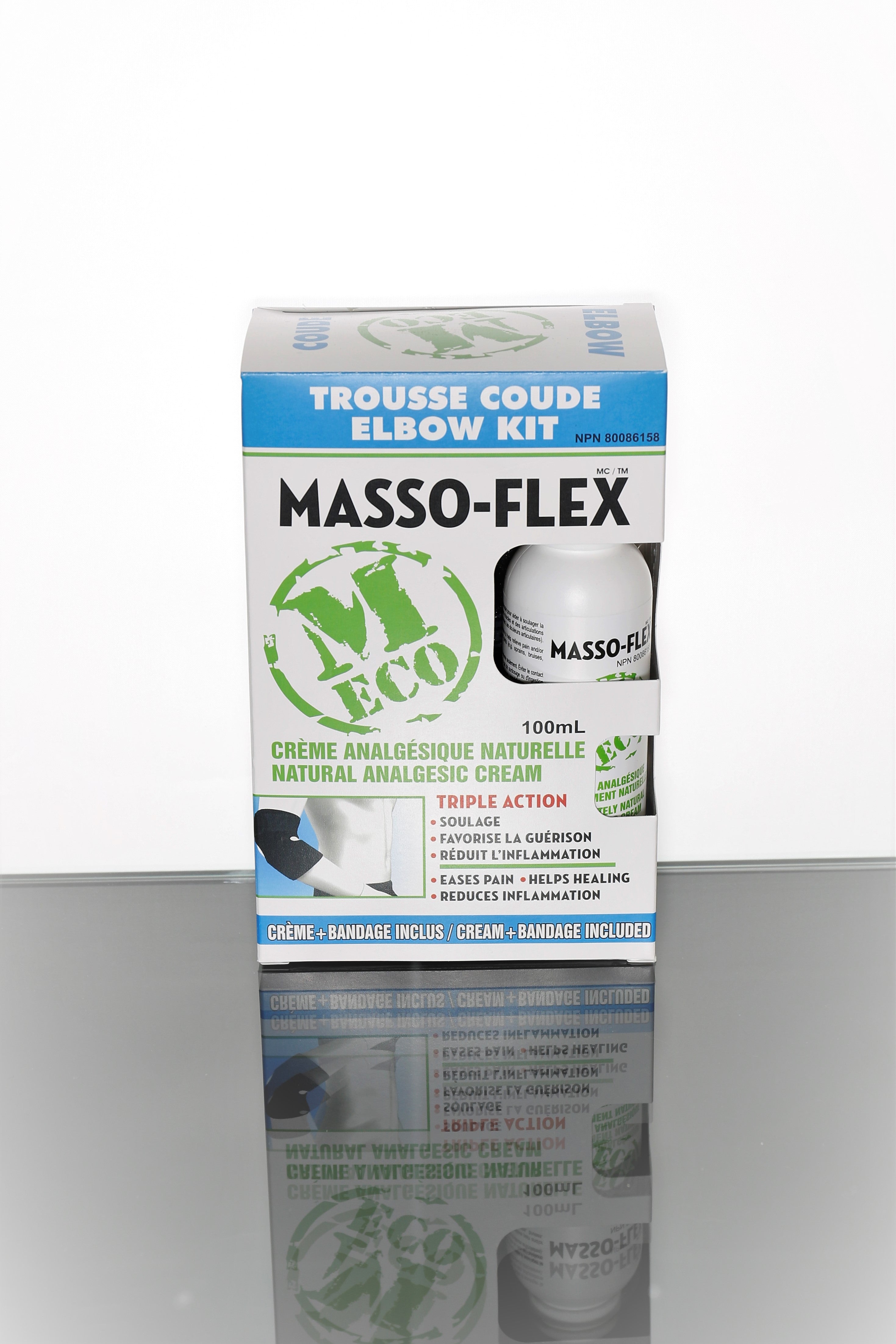 Masso-Flex - Elbow Eco Kit 100 ml - Ebambu.ca free delivery >59$