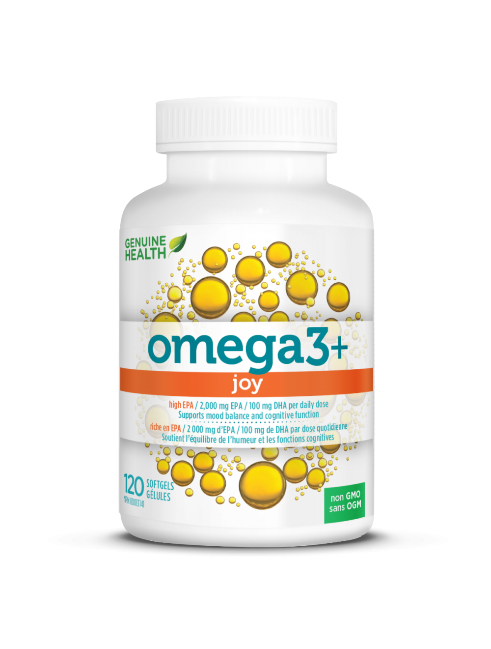 Genuine Health omega3+ JOY - capsules