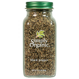 Simply Organic - Black Pepper Medium Grind 65 g - Ebambu.ca free delivery >59$