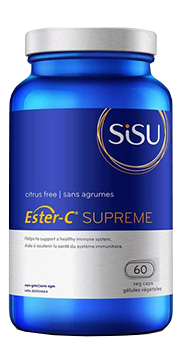 Sisu - Ester-C Supreme - 60 Gel caps - Ebambu.ca free delivery >59$