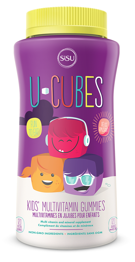 Sisu - U-Cubes Multi 120 gummies - Ebambu.ca free delivery >59$