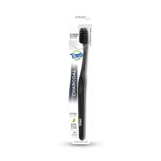 Tom's of Maine - Gentle Charcoal Toothbrush - 1 Unit - Ebambu.ca free delivery >59$