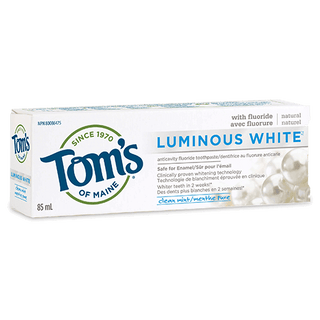 Tom's of Maine - Premium Adult Toothpaste - Luminous White Clean - Ebambu.ca free delivery >59$